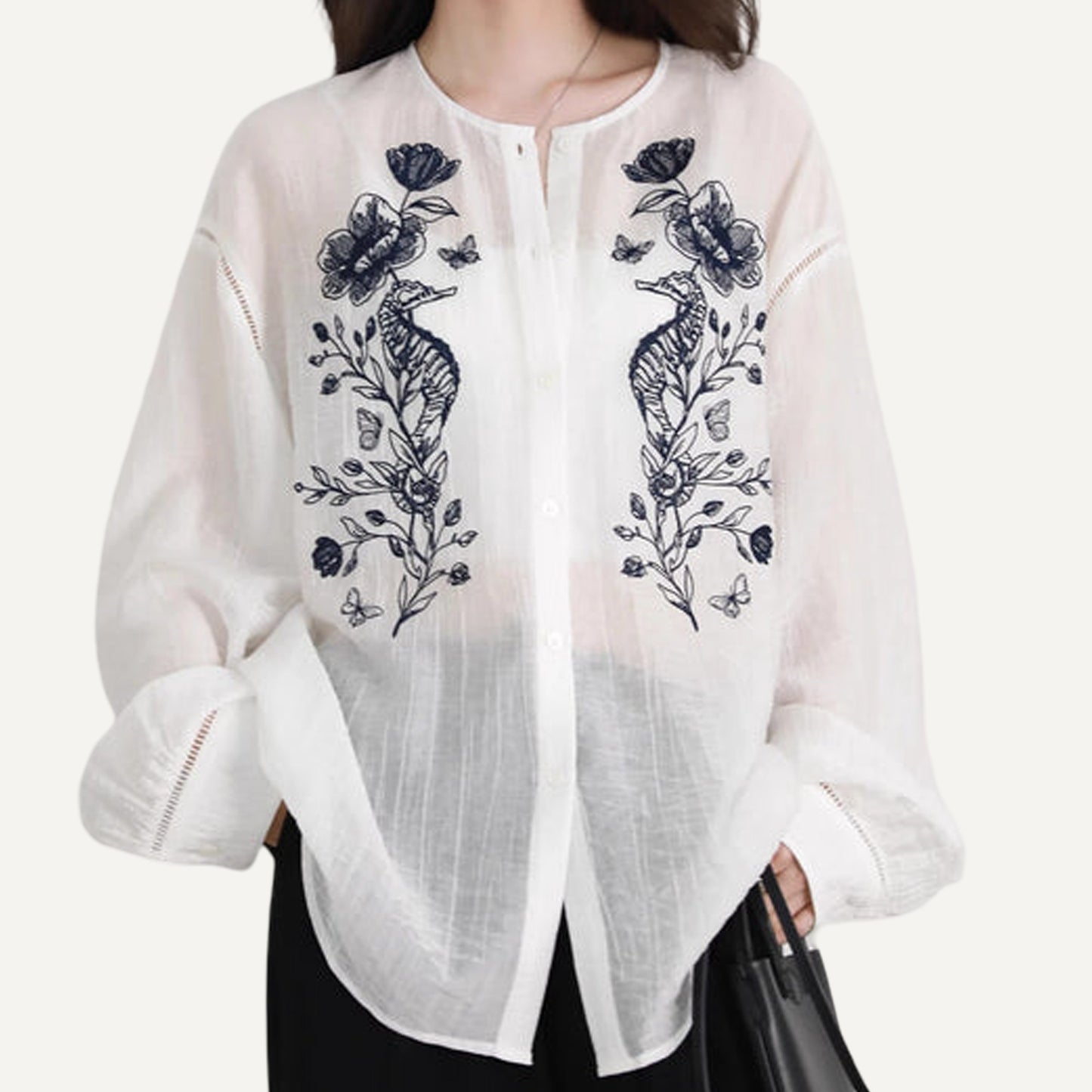 XAO Blusa Bordada