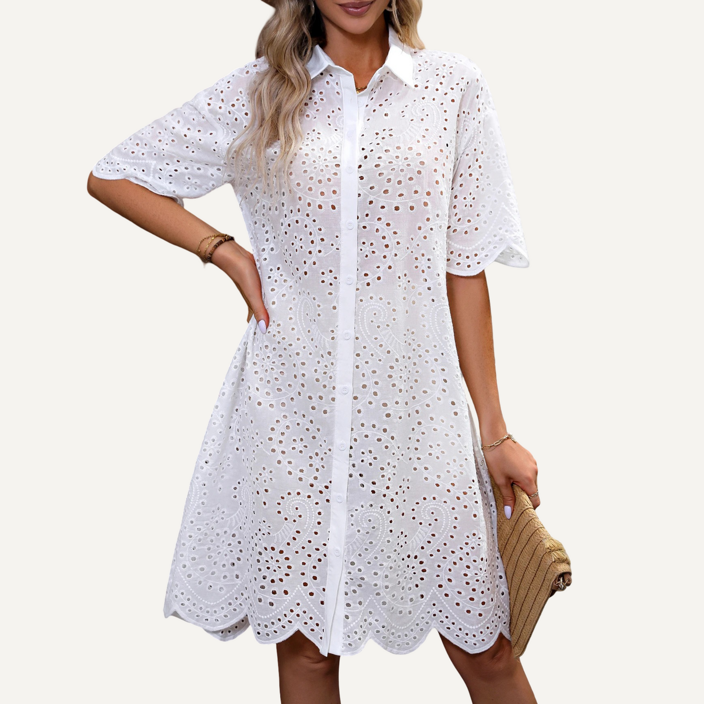 XAO Vestido bordado
