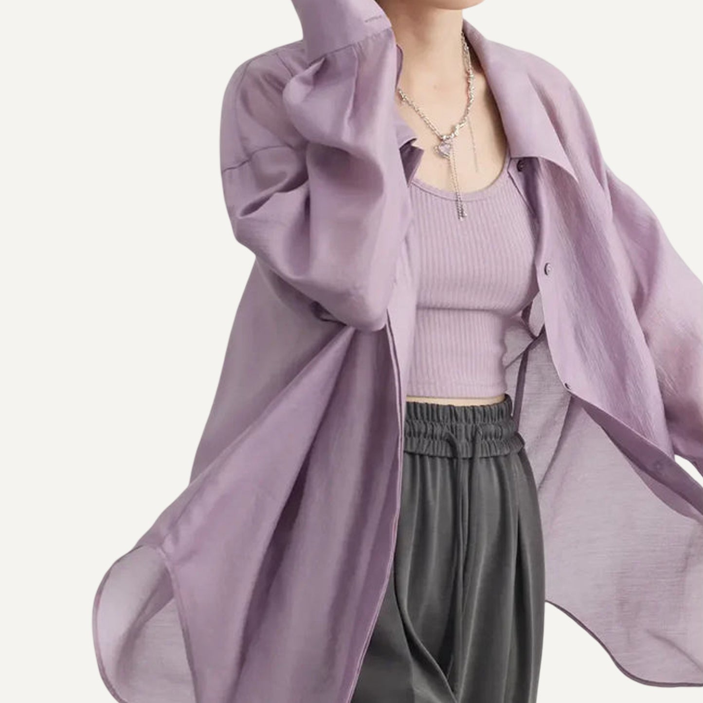 XAO Camisa holgada fina