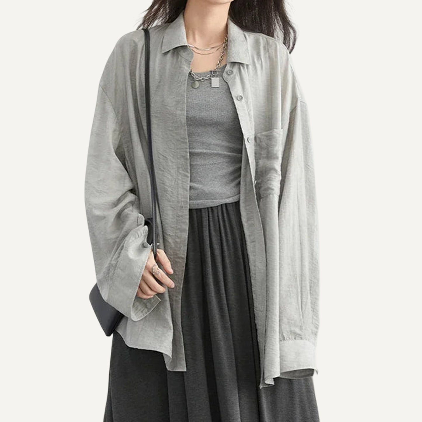 XAO Camisa Larga Estilo