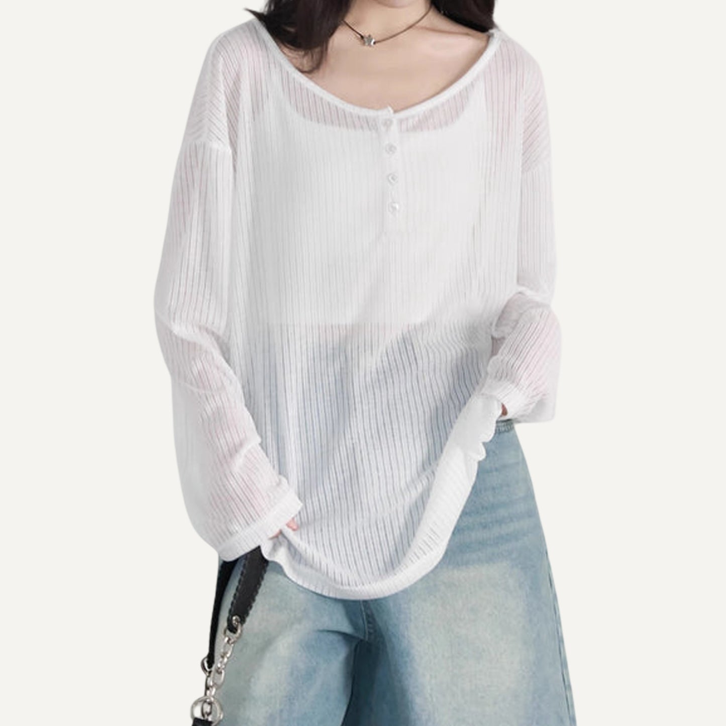 XAO Saquito Fino Semitransparente