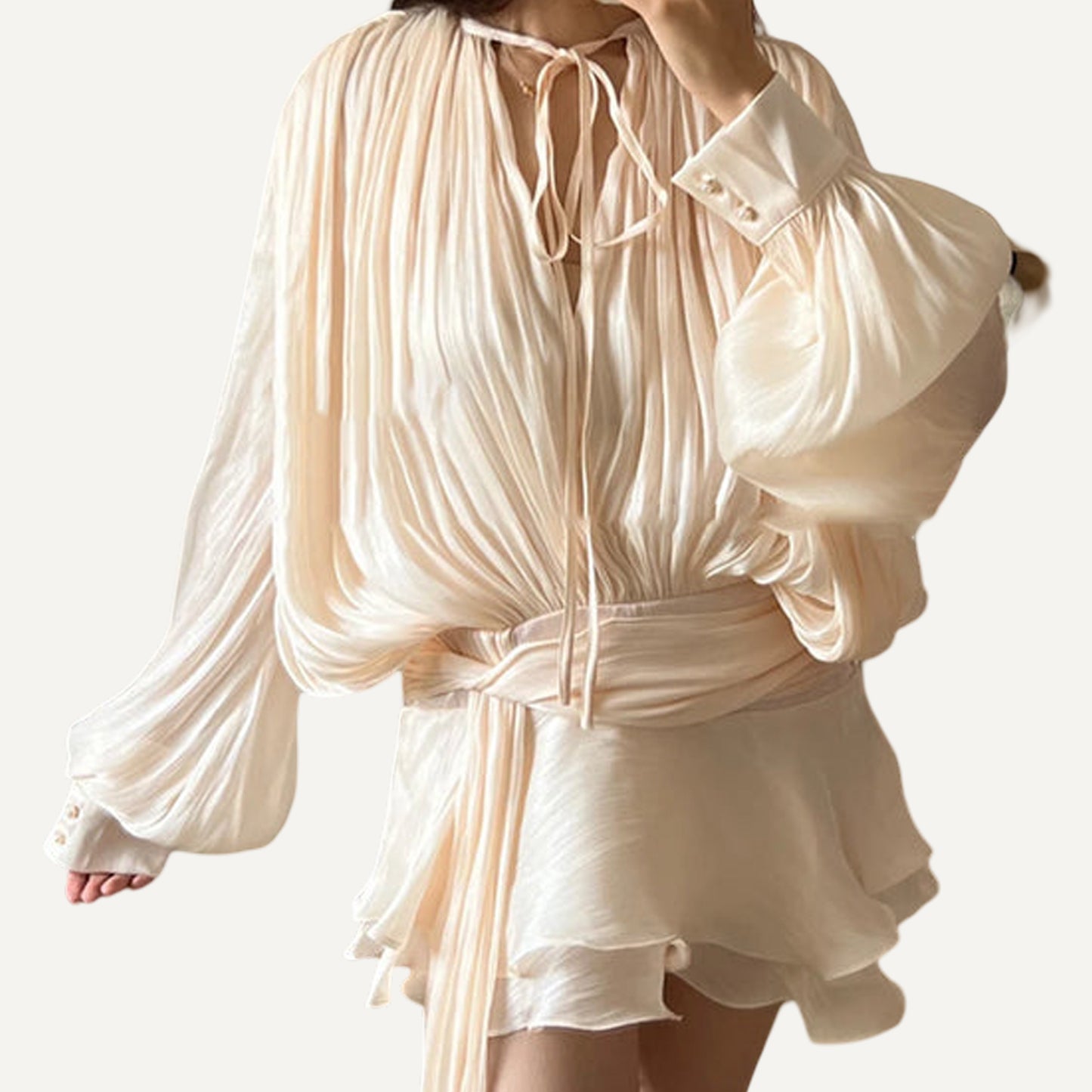 XAO Blusa Mini Vestido Varios Colores