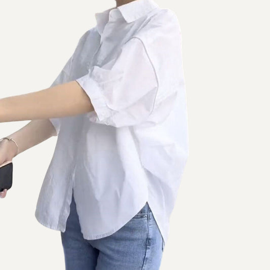 XAO Camisa Algodon Oversize