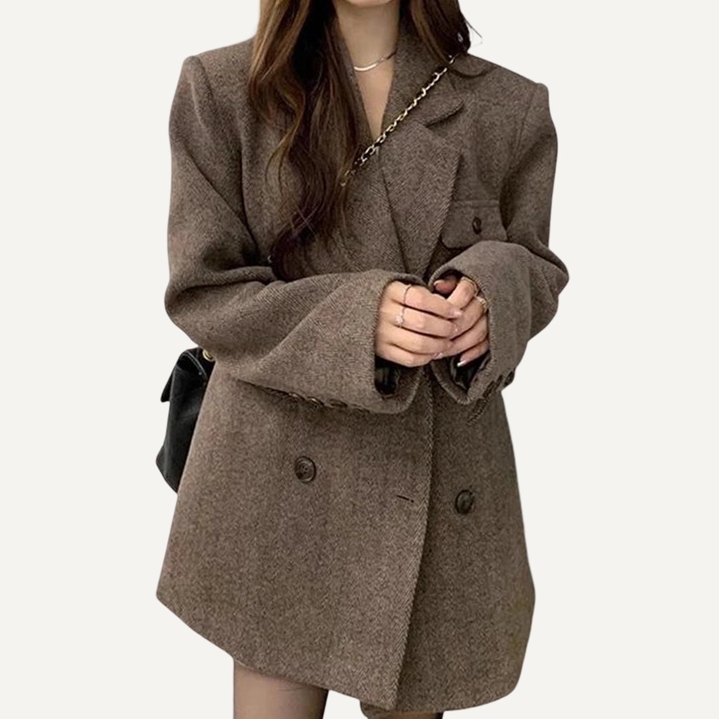 XAO Tapado Abrigo Faux Fur