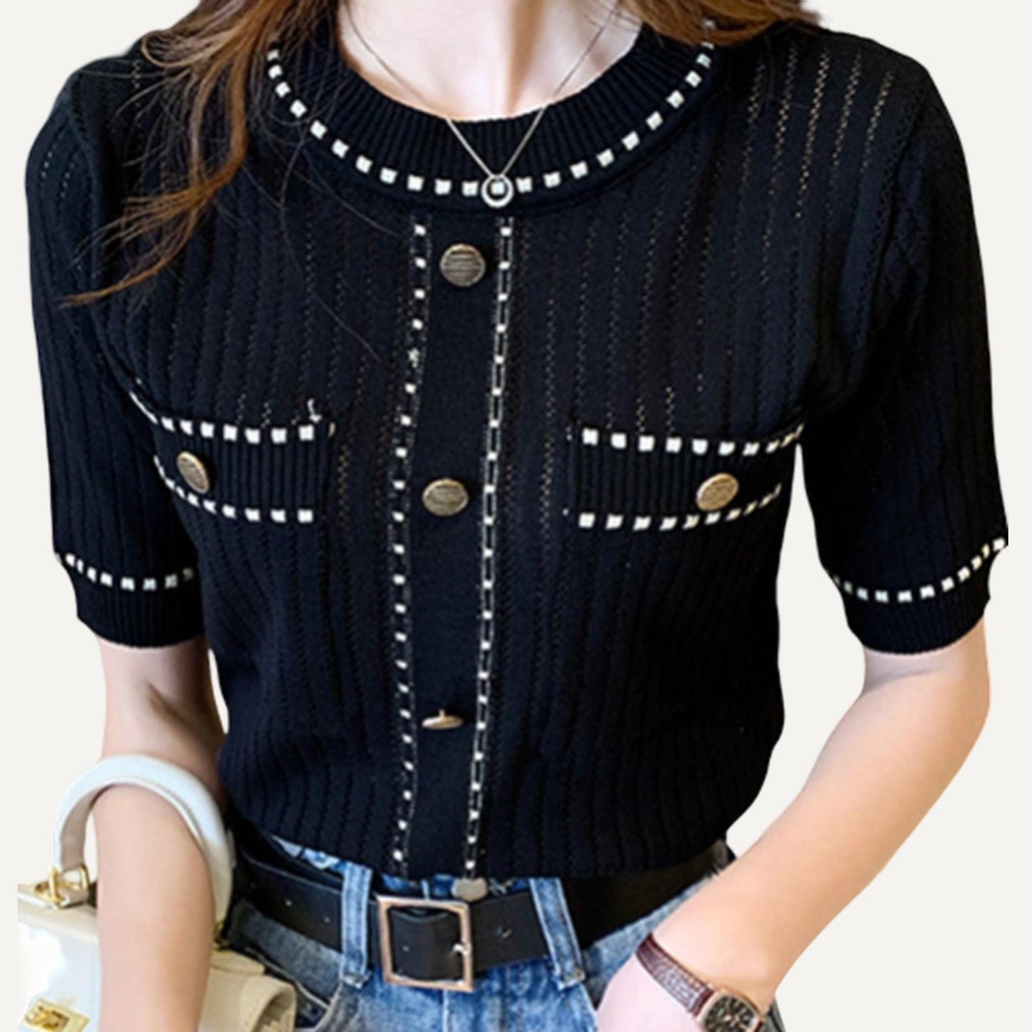 XAO Camisa tejida patrones