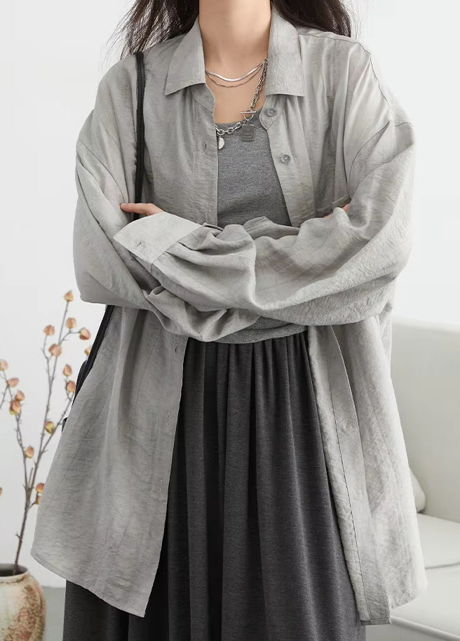 XAO Camisa Larga Estilo