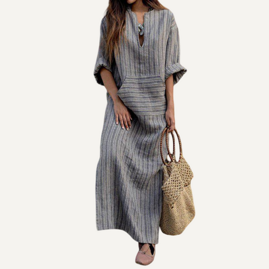 XAO Vestido Largo Maxi Vintage