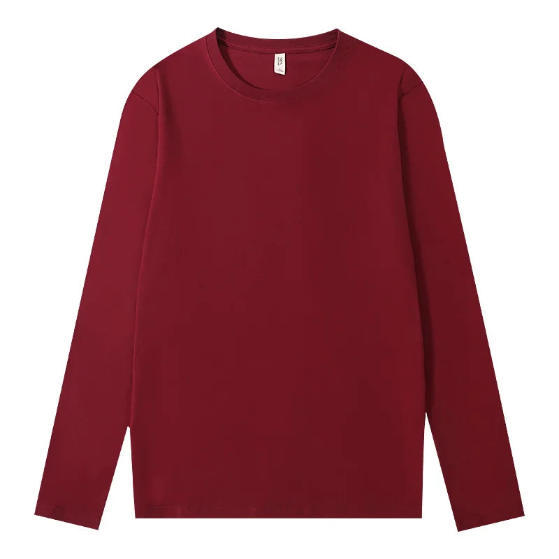 XAO Camiseta Polera Abrigada de Tejido Suave