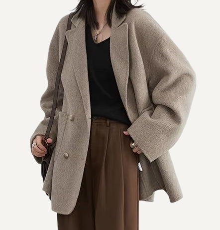 XAO Blazer Oversize de Lana Premium