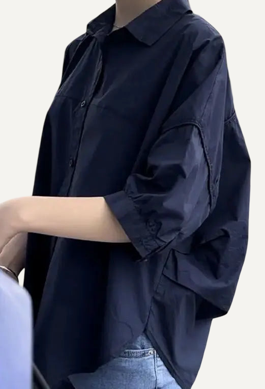 XAO Camisa Algodon Oversize