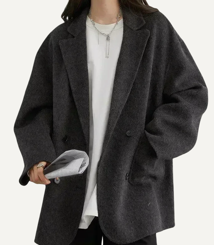 XAO Blazer Oversize de Lana Premium