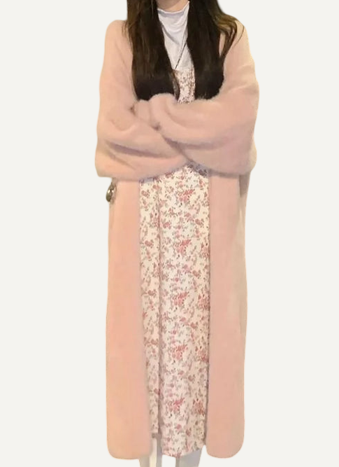 XAO Cardigan Faux Cashmere