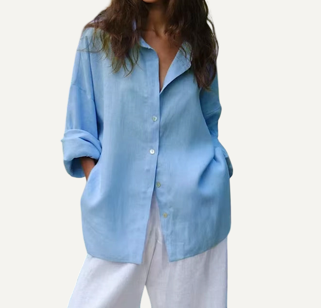 XAO Camisa Blusa Larga