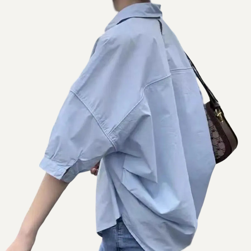 XAO Camisa Algodon Oversize