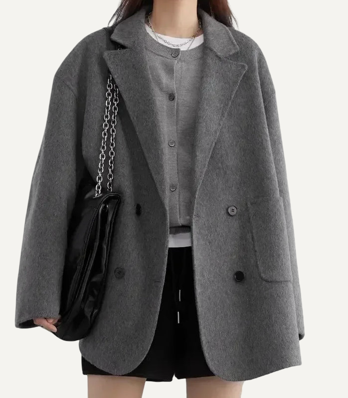 XAO Blazer Oversize de Lana Premium