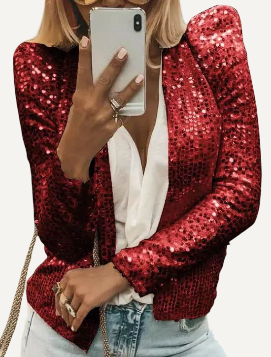 XAO Chaqueta saco Lentejuelas