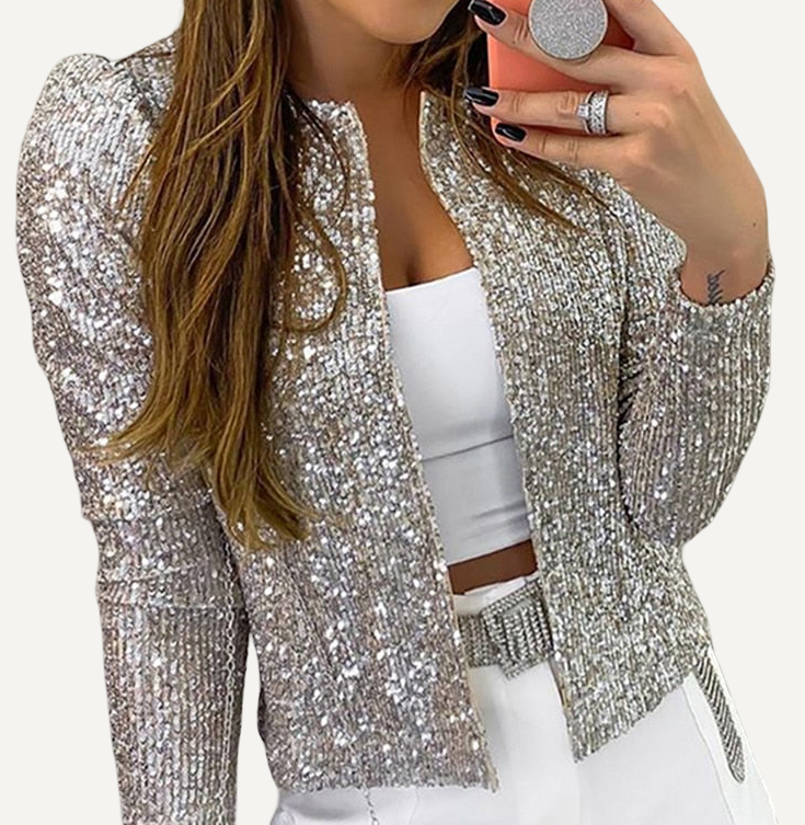 XAO Chaqueta saco Lentejuelas